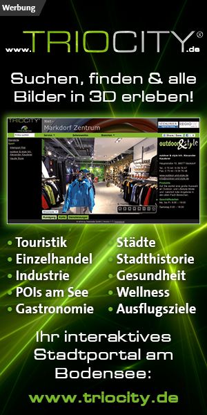 TRIOCITY das Städteportal um den Bodensee virtuell in 3D zu erleben
