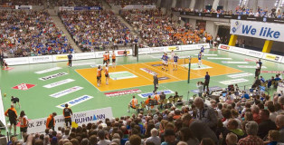 VFB Friedrichshafen Volleyball in der ZF Arena