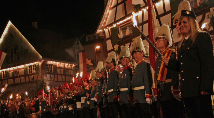 Kleiner Zapfenstreich der Bürgermiliz Sipplingen