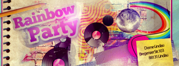 Rainbow Disco Dome in Lindau