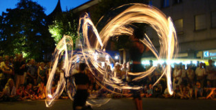 Kulturufer Friedrichshafen Feuershow