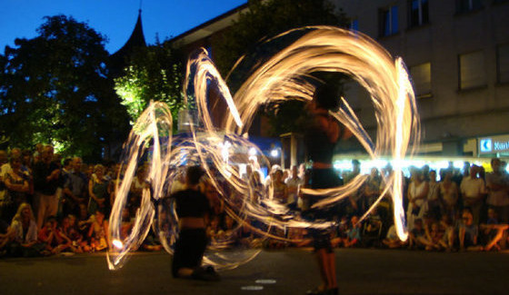 Kulturufer Friedrichshafen Feuershow