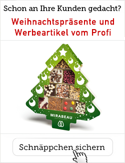 Weihnachtspräsente für die Kunden