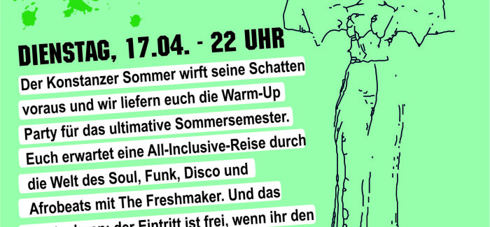 17.April – Erste Party im Semester