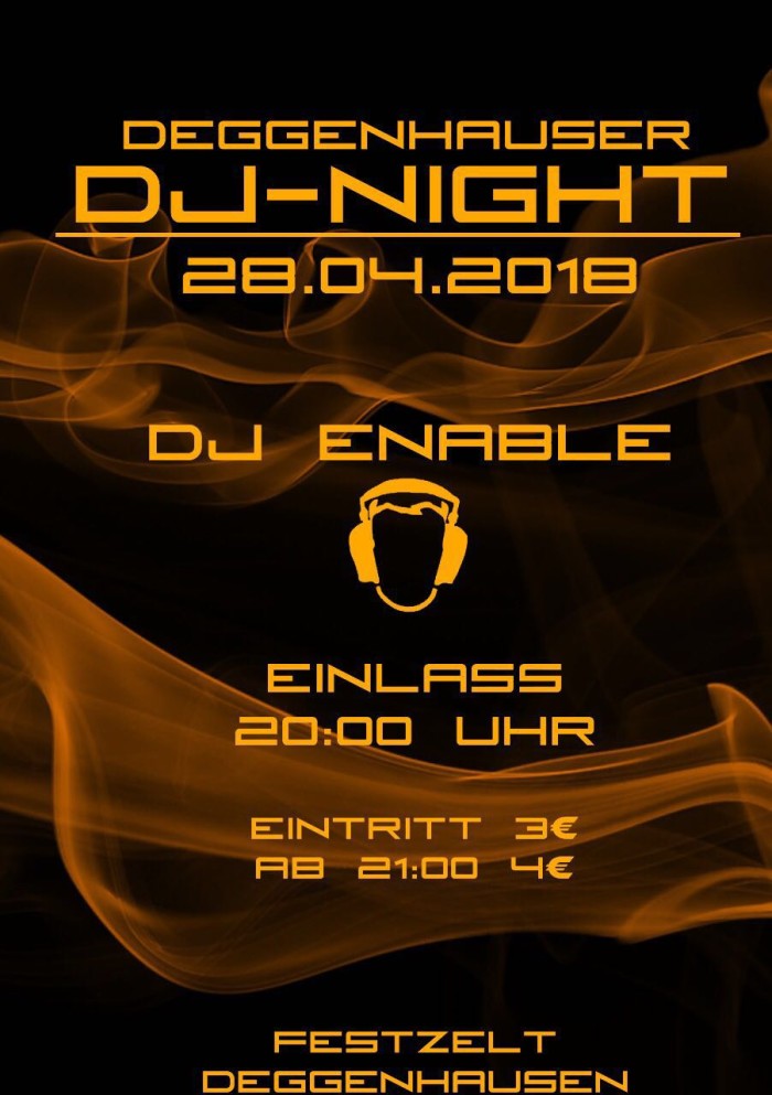 DJ Night mit DJ Enable