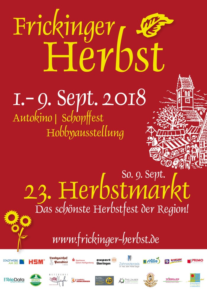 Autokino im Rahmen des Frickinger Herbst 2018