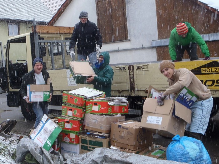 Altkleider- und Altpapiersammlung der SFG Markdorf