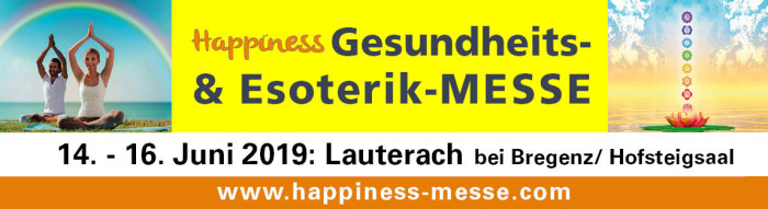 Happiness – Esoterik- und Gesundheitsmesse Lauterach