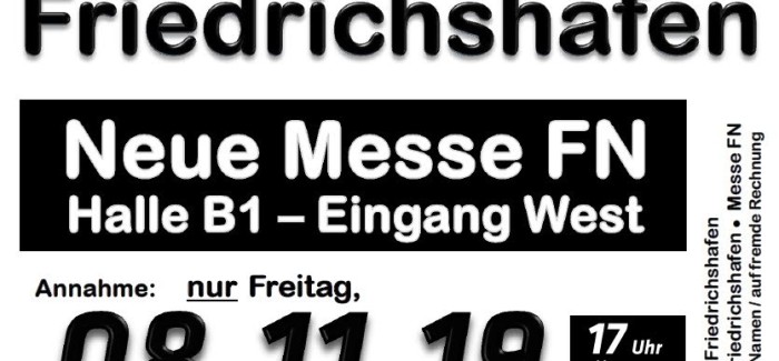 08.+09. November – Skibasar Friedrichshafen