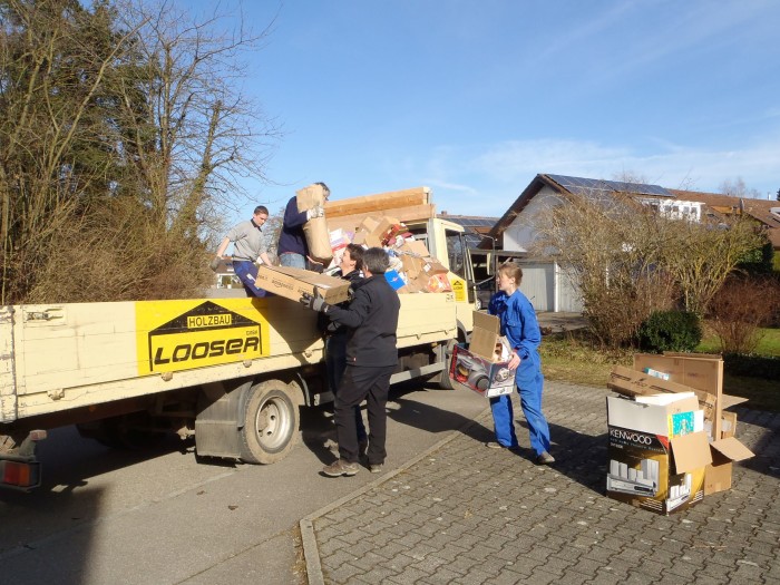 Altkleider- und Altpapiersammlung der SFG Markdorf