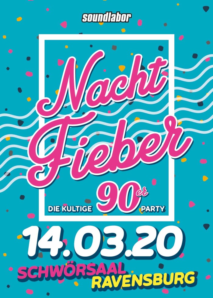 Nachtfieber die 90 er Party